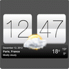 Sense V2 Flip Clock & Weather