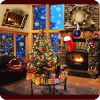 Christmas Fireplace LWP Full
