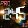 Space Clock 3D Pro LWP