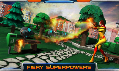 City Heroes 3D: Aliens War