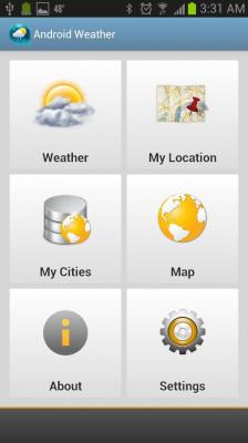 Погода и часы виджет / Android Weather & Clock Widget