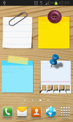Заметки - Виджет / Sticky Notes Widget