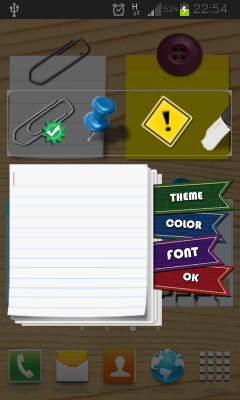 Заметки - Виджет / Sticky Notes Widget