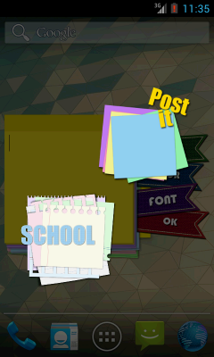 Заметки - Виджет / Sticky Notes Widget