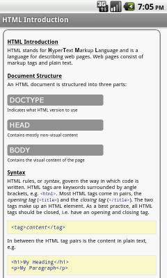 HTML Pro Quick Guide