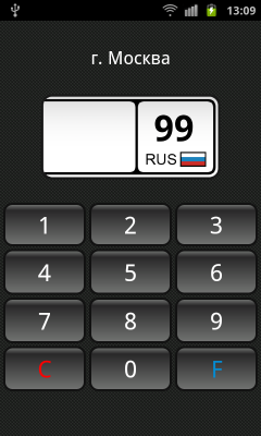 Все коды регионов / All area codes