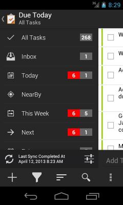 Due Today Tasks & To-do List