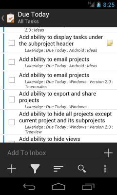Due Today Tasks & To-do List