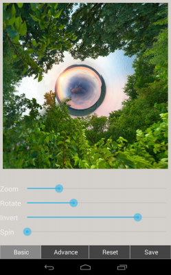 Tiny Planet FX