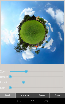 Tiny Planet FX