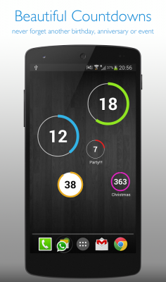 Обратный отсчет дней / Countdown Widget