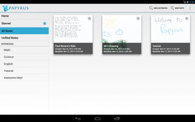 Papyrus - Natural Note Taking