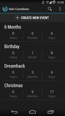 Holo Countdown