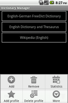 Fora Dictionary