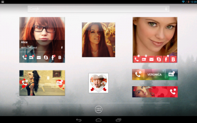 Виджеты контактов HD: Love / Widgets contacts HD: Love