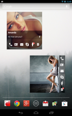 Виджеты контактов HD: Love / Widgets contacts HD: Love