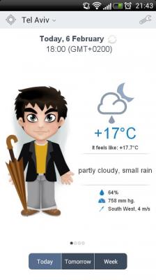 Meteoprog. Одевайся по погоде