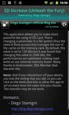 SD Speed Increase