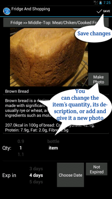 Холодильник и покупки / Refrigerator and purchase