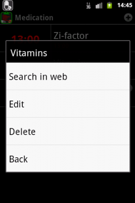 Medication - прием лекарств