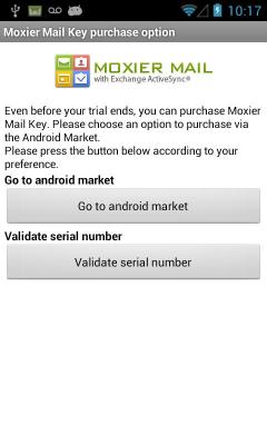 Moxier Mail (Exchange) - Trial