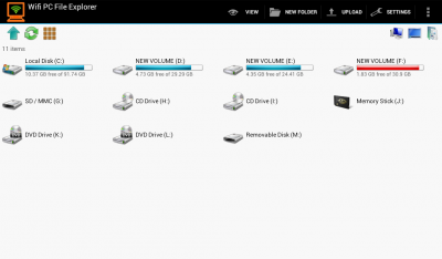Wifi PC File Explorer Pro