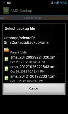 Super Backup : SMS & Contacts
