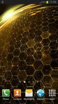 Соты. Живые обои / Droid DNA