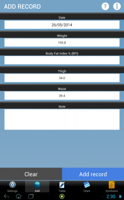 Менеджер взвешиваний / Weigh-In DeLuxe