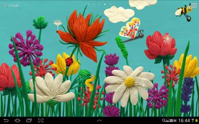 Plasticine Spring Flowers