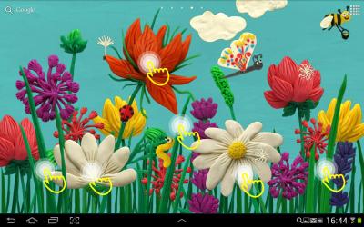 Plasticine Spring Flowers