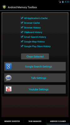 Android Memory Toolbox