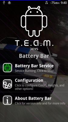 T.E.A.M. Battery Bar