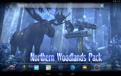 Живые обои: Лес HD / Forest HD LWP