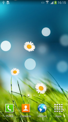 3D Цветы Живые Обои / 3D Flowers Live Wallpaper