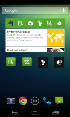 Evernote Widget