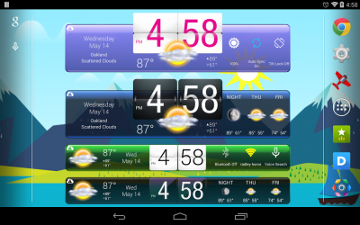 HD Beautiful Clock Widgets