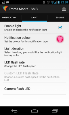 Light Flow – LED&Notifications