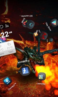 Next Fire Dragon Livewallpaper