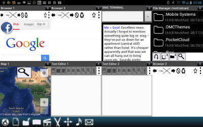 Multiscreen Multitasking