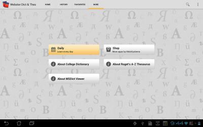 Websters Dictionary Thesaurus