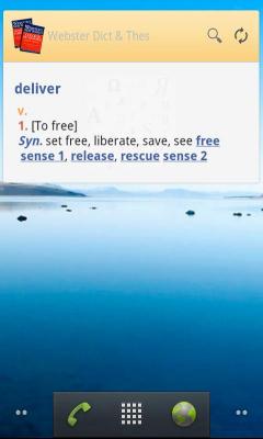 Websters Dictionary Thesaurus