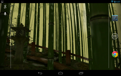 Живые обои: Бамбуковая роща 3D / Live Wallpaper: Bamboo Grove 3D