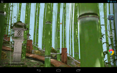 Живые обои: Бамбуковая роща 3D / Live Wallpaper: Bamboo Grove 3D