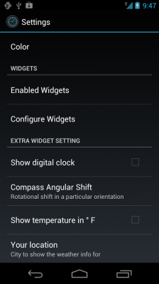 Живые обои: Неоновые Часы / Neon Clock GL Live wallpaper