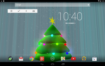 Живые обои: Новогодняя елка 3D / 3D Xmas Tree Live Wallpaper