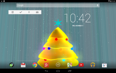 Живые обои: Новогодняя елка 3D / 3D Xmas Tree Live Wallpaper
