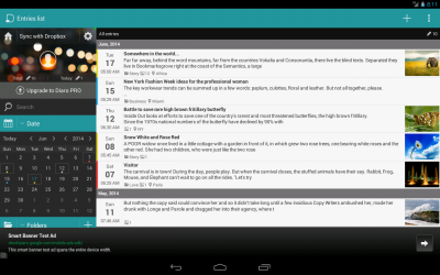 Diaro - личный дневник