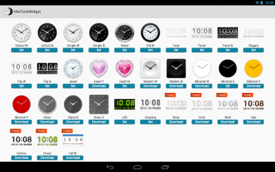 Me Clock - виджет часов