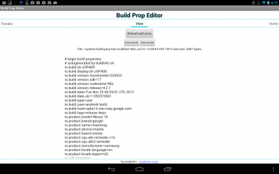Build Prop Editor